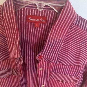 NWT! Panhandle Slim Ladies Western blouse (L)